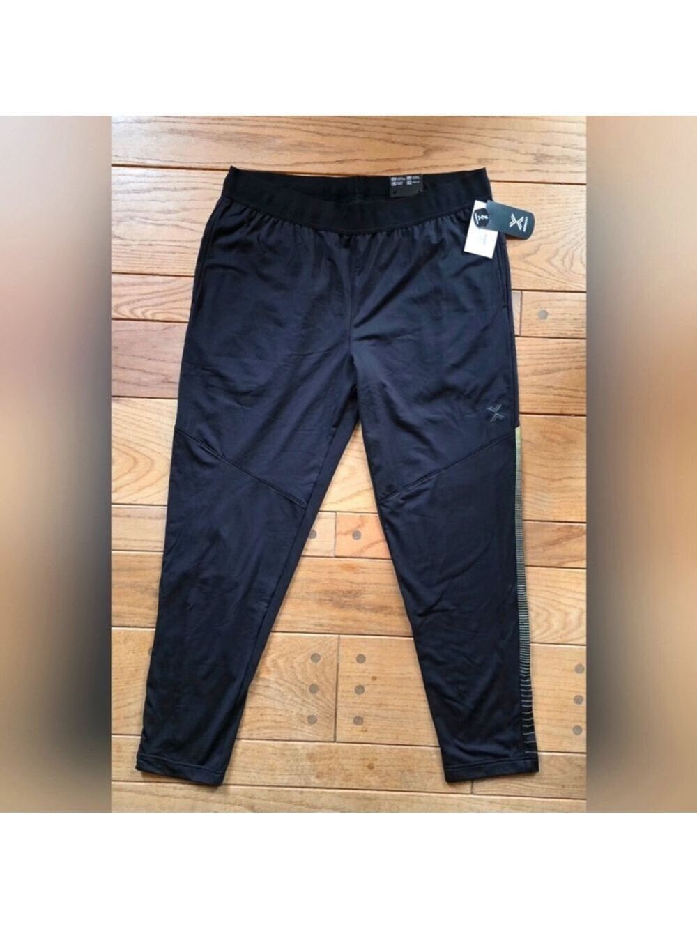 Xersion Mens Black Athletic Joggers NWT